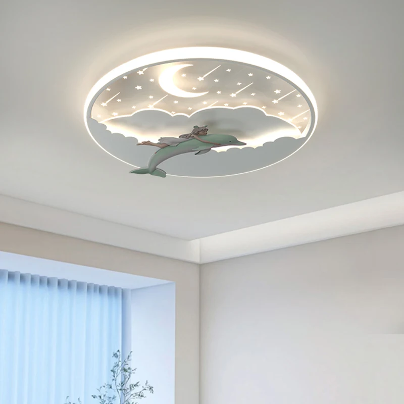 Creative Ceiling Lights Kids Room Cute Indoor Lighting For Boys Girls Bedroom Study Room Ceiling Lamp Children Ceiling Light