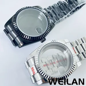 Sapphire Crystal Box mit Präsidentenarmband, geeignet für NH34, NH35, NH36, NH70, NH72, ETA 2824, PT5000, 36 mm, 40 mm 6 Hauptverkaufsglas Swatch Uhr - №6