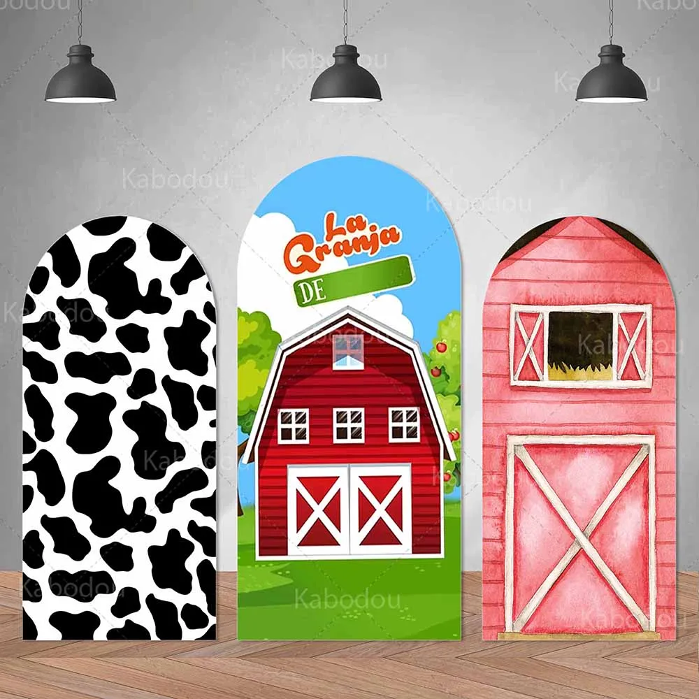 

La Granja De Zenon Backdrop Arch Cover Kid Birthday Party Decoration Baby Shower Photo Photography Background Studio Prop