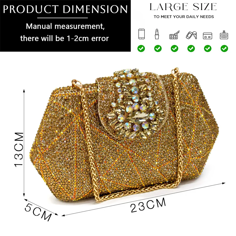 Italian Shoes and Bags Matching Set Decorated with Rhinestone Full Diamonds Wedding Shoes Bride Designer Shoes Women Luxury