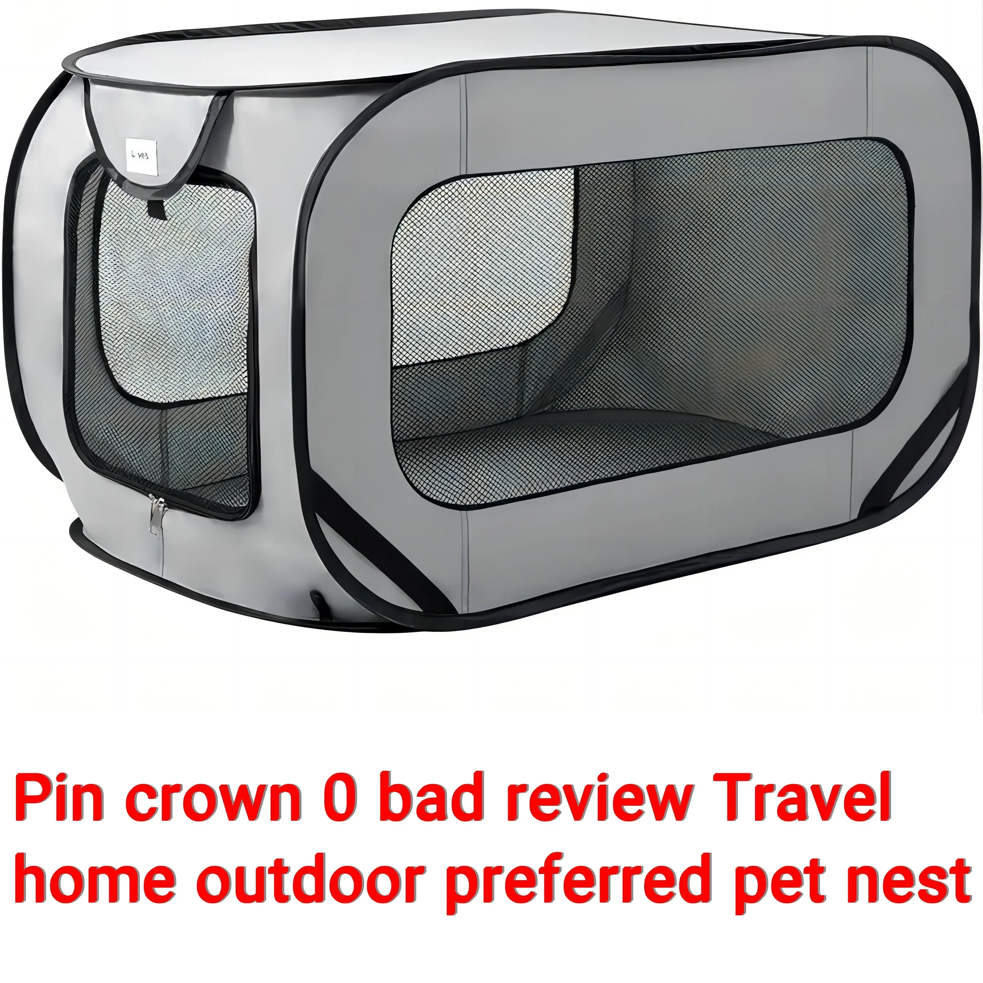 Portable Foldable Pet Kennel For Dogs & Cats Indoor Outdoor Pet Nest Car Seat Travel Carrier Lightweight & amp Folding fence