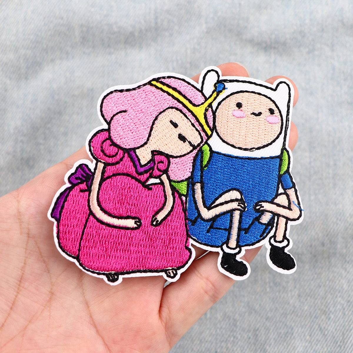 Cartoon Princess Iron On Patch Clothes Patch For Clothing Cute Embroidered Patch Garment Apparel Accessories Sewing Stickers