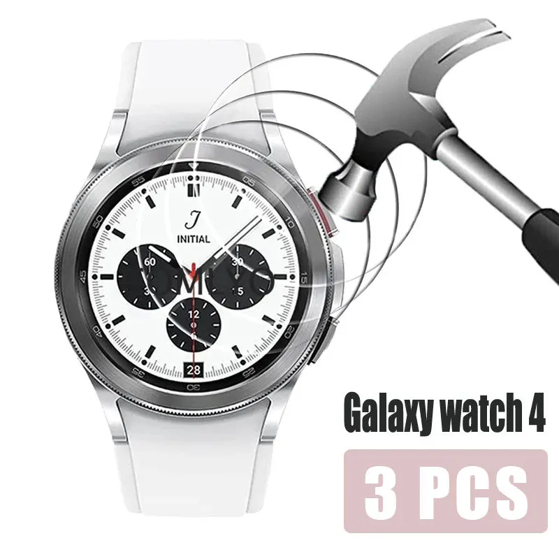 Tempered Protection Glass For Samsung 40mm 44mm Smartwatch Protective Screen Protector Film For Galaxy Watch 4 Classic 42/46mm