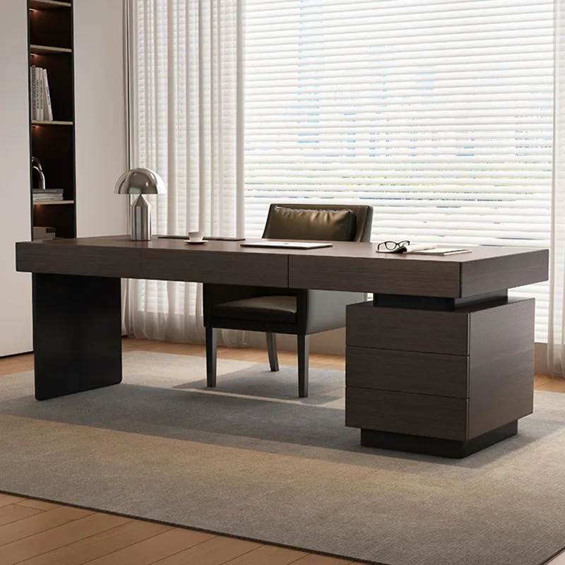 Motion Desk Office Table Computer Bureaux Furniture White Home Modern Desks Auxiliary Work Economic Tables Offices Room 0726LSY