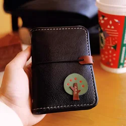 A8 /M5 Genuine Leather Handmade loose leaf notebook Retro Mini A7A6 Binder Hand Ledger Card Holder Customized Travel Diary