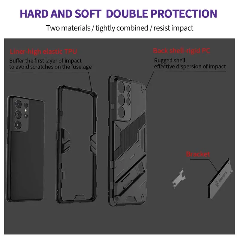 All-inclusive Camera Case For Samsung Galaxy S21 Plus Ultra A02 M02 M31 M51 Armor Shock Proof Phone Cover Coque