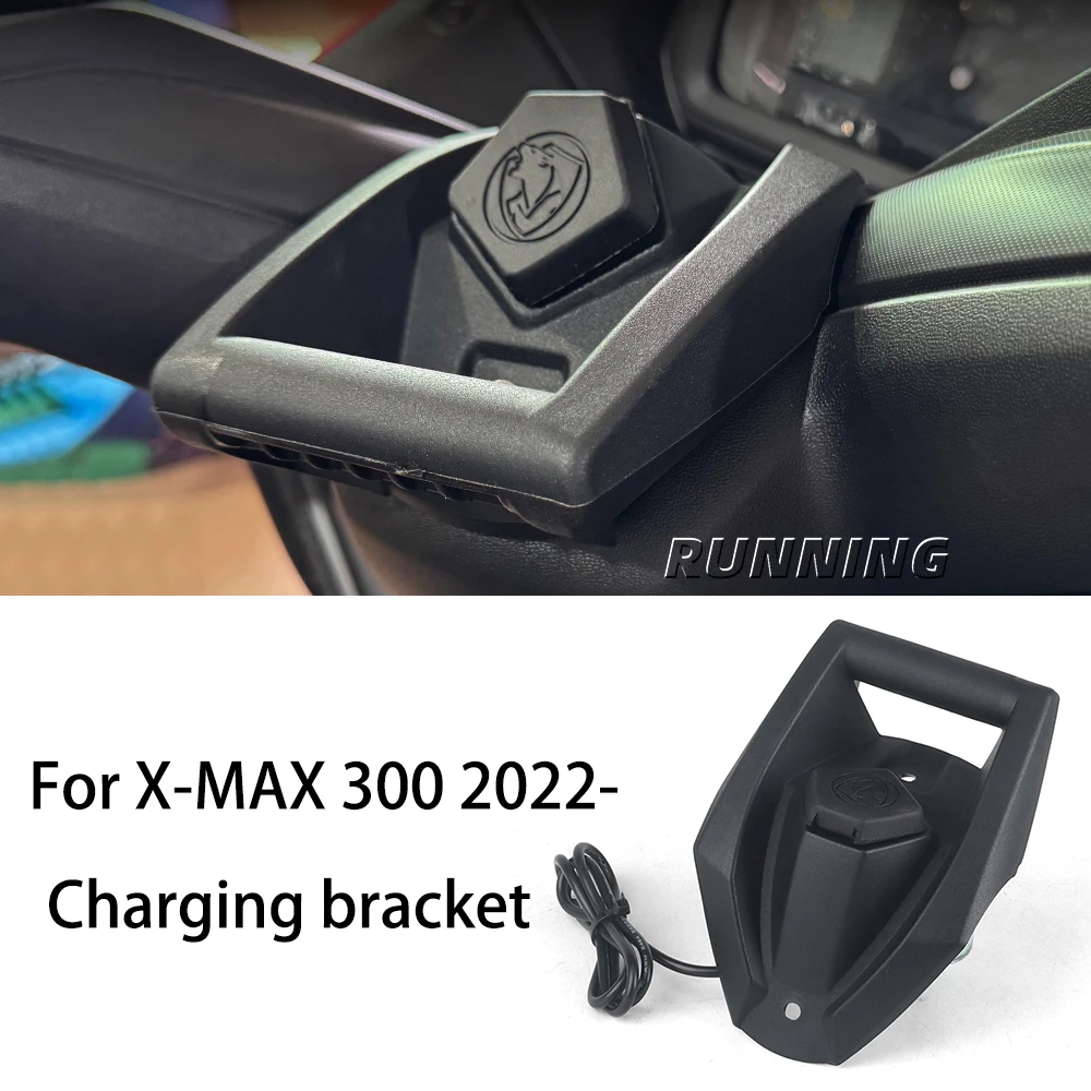 

Motorcycle Accessories mobile phone charging stand USB interface Kit For Yamaha X-MAX 300 x max 300 2022-
