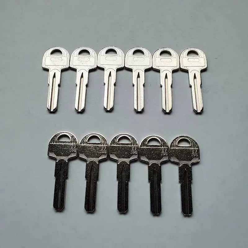 5-100 Pcs Hi-Rel Blank Key Copper EV-ICS Silver Uncut for Lock Door Bedroom Locksmith Tool Thickness 3mm