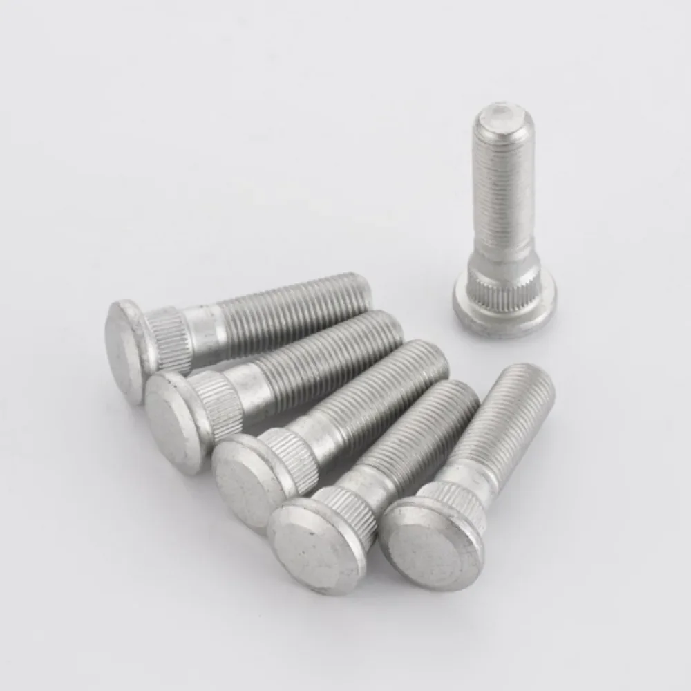 1pc Wheel Hub Spline Bolt Screw M12x1.25 | Knurl Diameter 14.3mm | Length 51.5mm | Grade 10.9