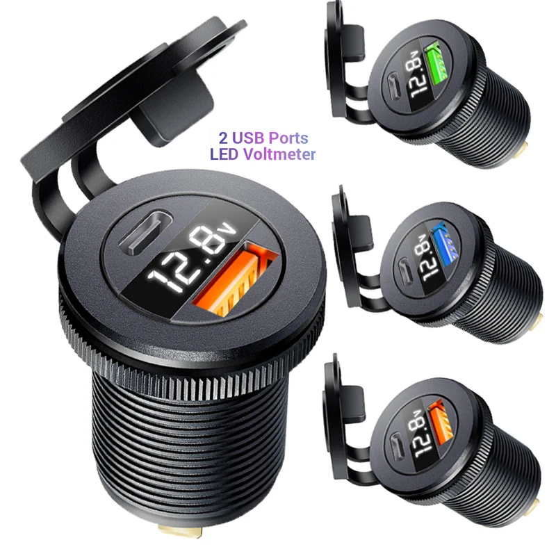 carga-rapida-30-carregador-usb-tomada-de-alimentacao-12v-24v-usb-tomada-de-carro-com-led-voltimetro-digital-para-barco-marinho-motocicleta-caminhao
