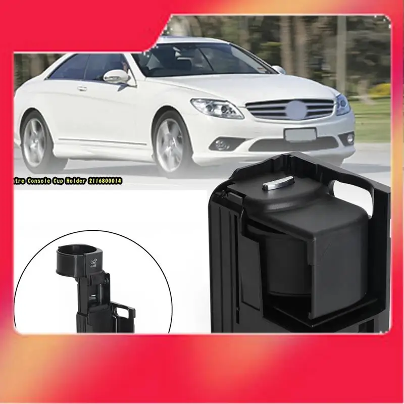 

Автомобильный передний выдвижной подстаканник 2116800014 для Mercedes Benz S211 C219 W211 E320 E350 2003-2011, центральный подстаканник для воды-M54K