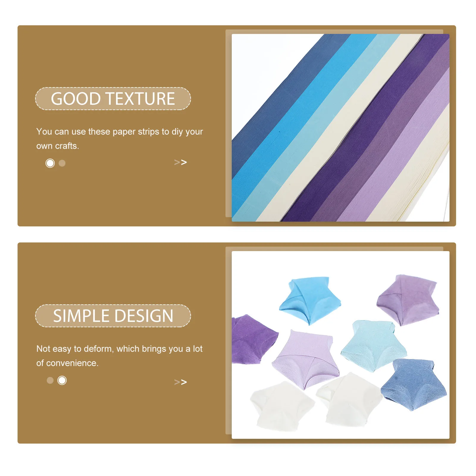 

1080pcs Origami Paper Star Strips Multi-Color Craft Paper For Diy Kids Decorative Art Handicraft Festival Home