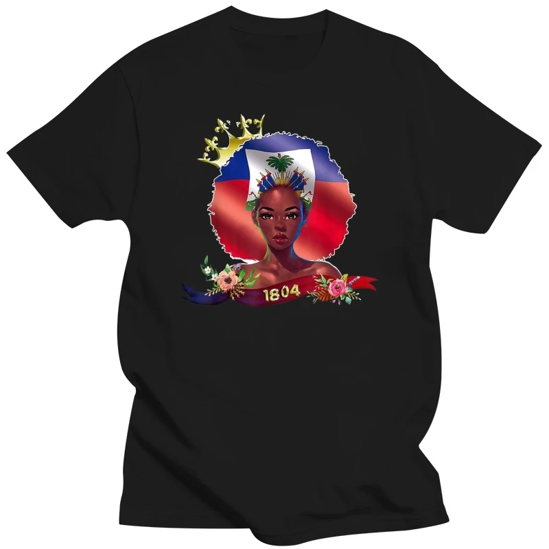 Haitian Queen Haiti Independence flag 1804 T-Shirt Funny Vintage Gift For Men