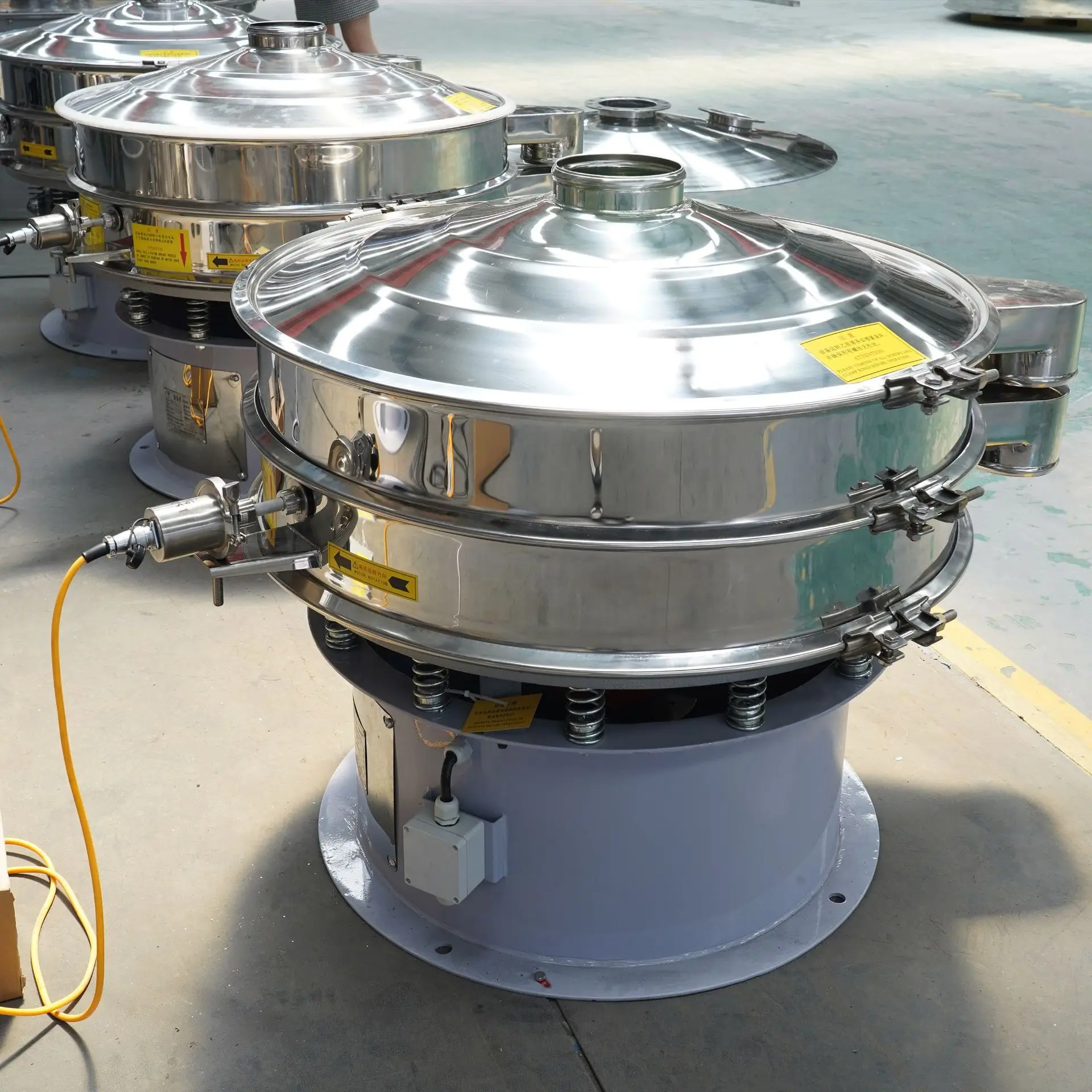 

Multi Functional Food Vibrating Screen, Chemical Particle Screening Equipment, Multi Mesh Ultrasonic Rotary Vibrating Screen