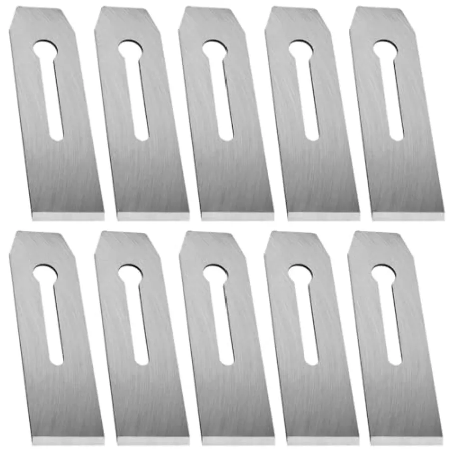 

Bench Hand Plane Blade Replacement Woodwork Planer Cutter Wide Iron Blades Steel Carpentry Edge Trimming Saw for Woodworking To