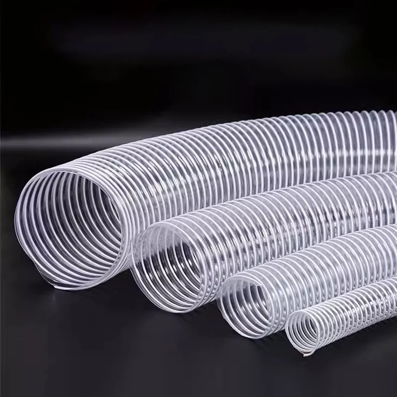 

1Meter Inner Diameter 25/32/40/50/60mm Plastic Transparent PVC Pipe Dust Suction Vacuum Fume Exhaust Hose Exhaust Pipe Air Tube