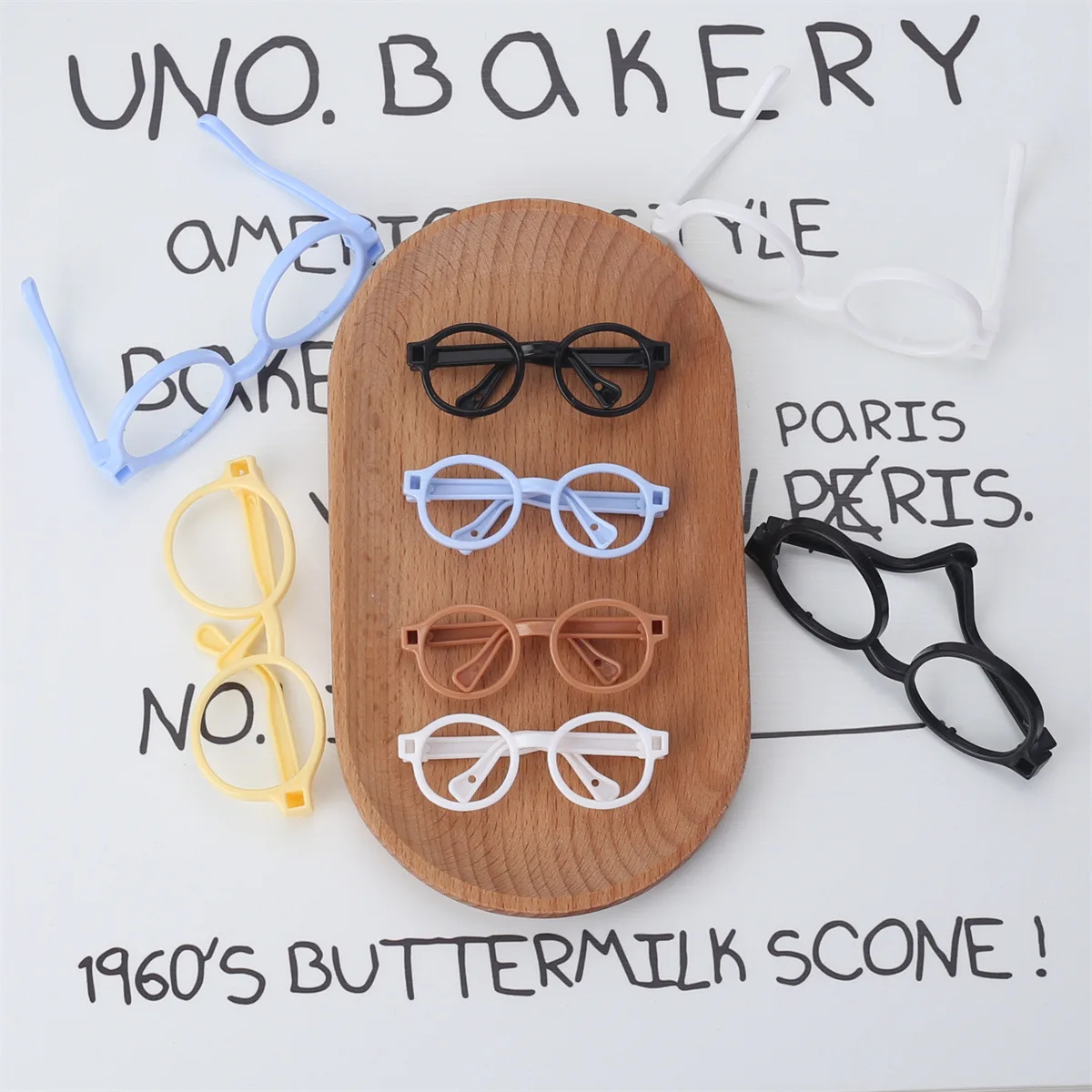 Glasses Frame Only Cotton Doll Accessories Labubu Toys Plush Doll Toys Glasses Frame Accessories