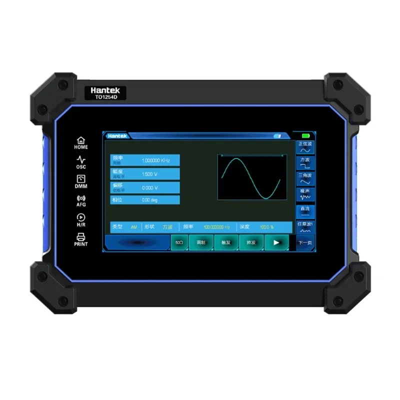 Hantek Multi-function Full Touch Screen Tablet Digital Oscilloscope TO1112 8M Storage