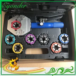 Hydraulic Crimper Auto Maintaince RMT-S0106 Manual A/C AC Air Conditioning Hose Hydra-krimp Crimper Hand Crimping Tool Machine