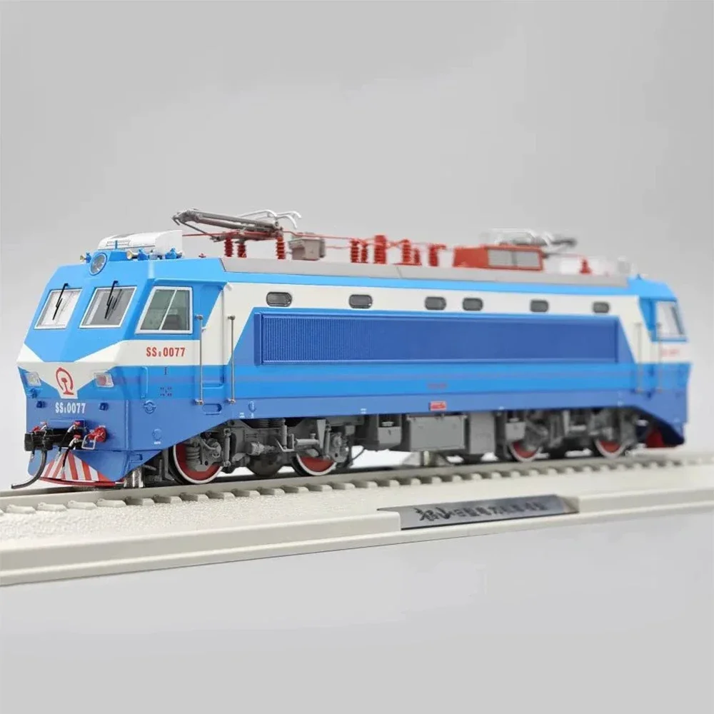 1/87 HO Train Model Shaoshan 8 SS8 Quasi-high-speed Passenger Electric Locomotive Simulation Alloy Version Train Model