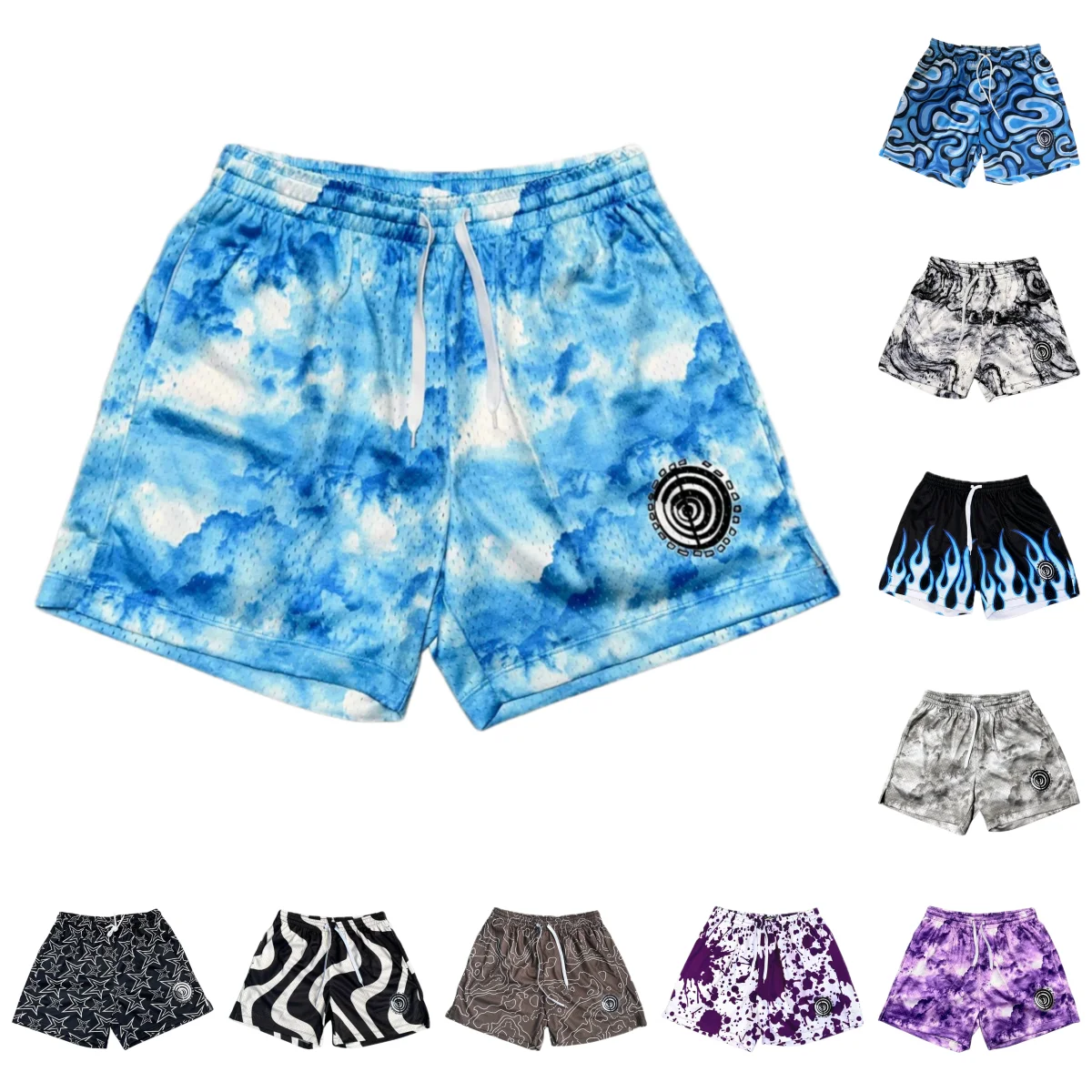 

Американский уличный стиль: минимализм в цвете и узорах. Мужские спортивные шорты из сетки для лета, быстросохнущие, мягкие, легкие, стильные.