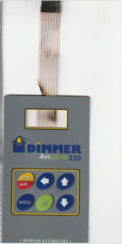 Manufacturer customized Button film processing membrane switch keys PVC PC PET panel label surface pasted with facial mask label
