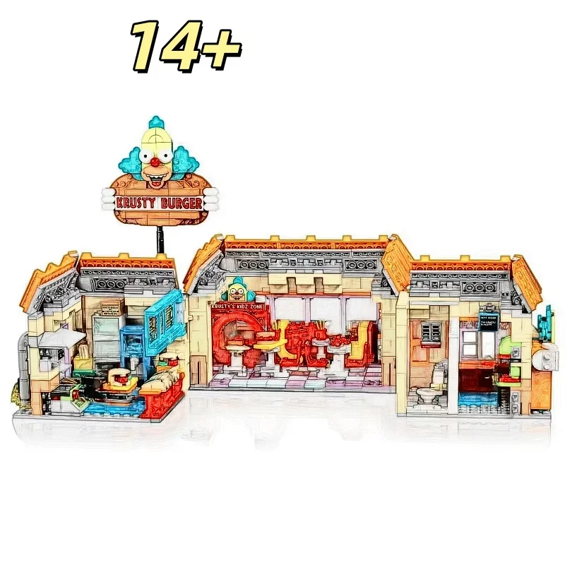 

Christmas gift: creative assembly craft, colorful house model, architectural shape, building-style interlocking blocks, technica