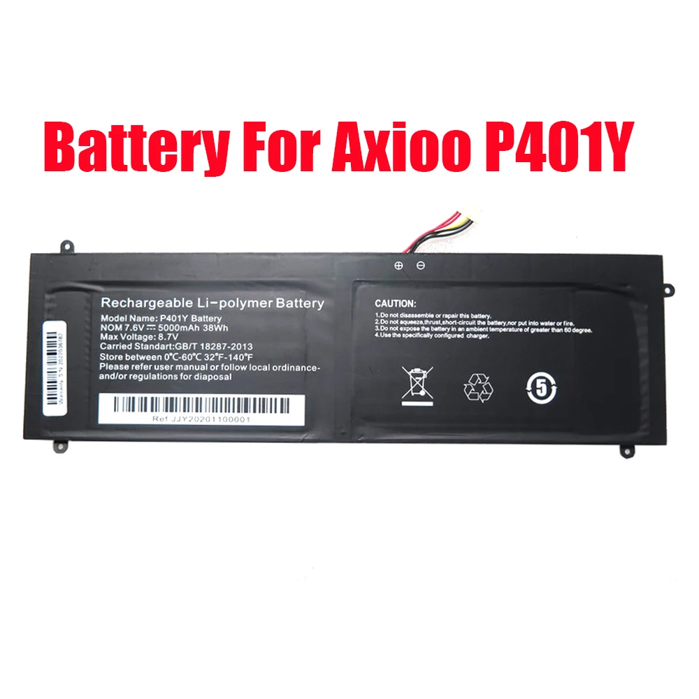 

Laptop Battery For Axioo P401Y 7.6V 5000MAH 38WH 7PIN 5Lines New