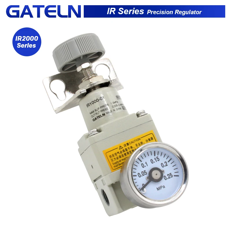 IR2000-02 IR2010-02 IR2020-02BG IR2000-02BG IR2010-02BG High precision pressure regulating valve with Digital pressure gauge