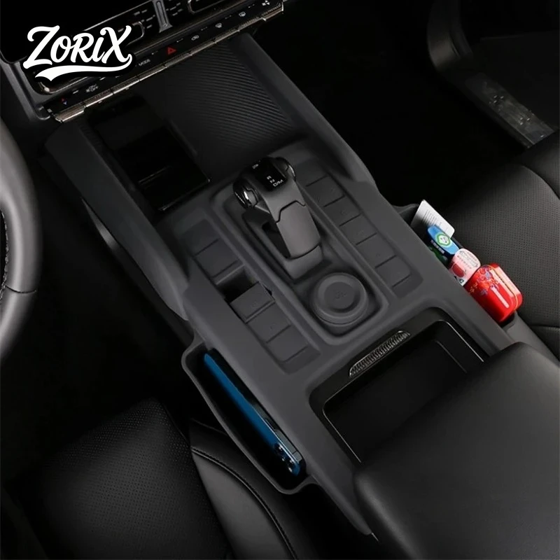 For GWM Haval H9 2024 + All Inclusive Central Control Panel Gear Shift Armrest Storage Box Water Cup Pad Cover Accessories