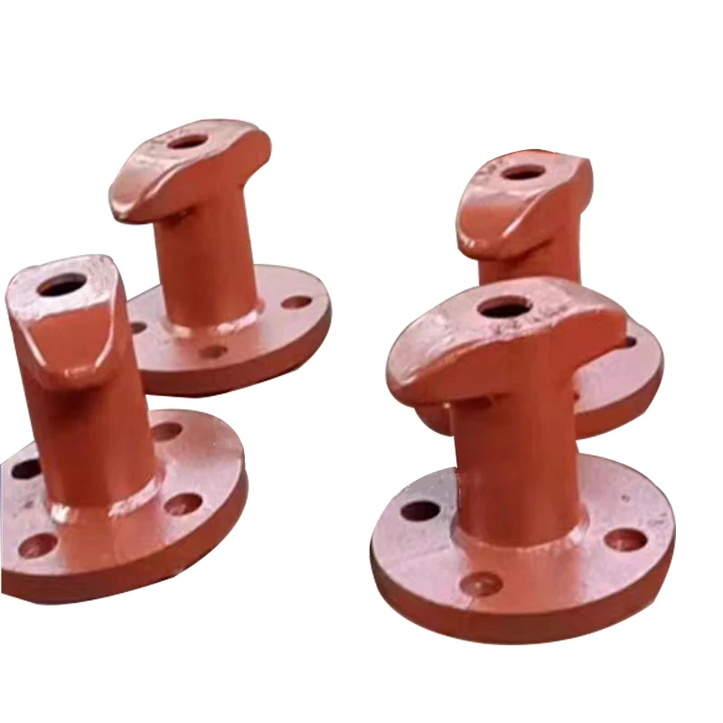 Wharf bollard cast steel cast iron round bottom tying pile square bottom with tying pile ship bollard wharf bollard