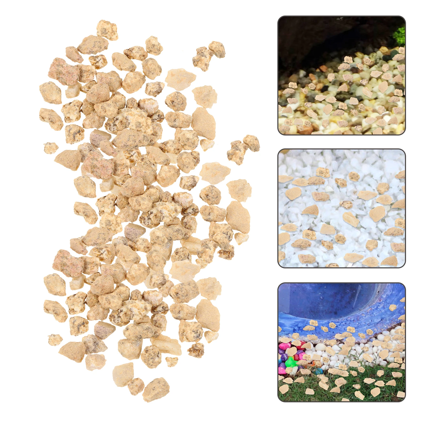 1 упаковка, декоративные камни, тонкие изделия, натуральные камни для аквариума, мини-пейзаж, основа, рок-материал, пейзажный реквизит