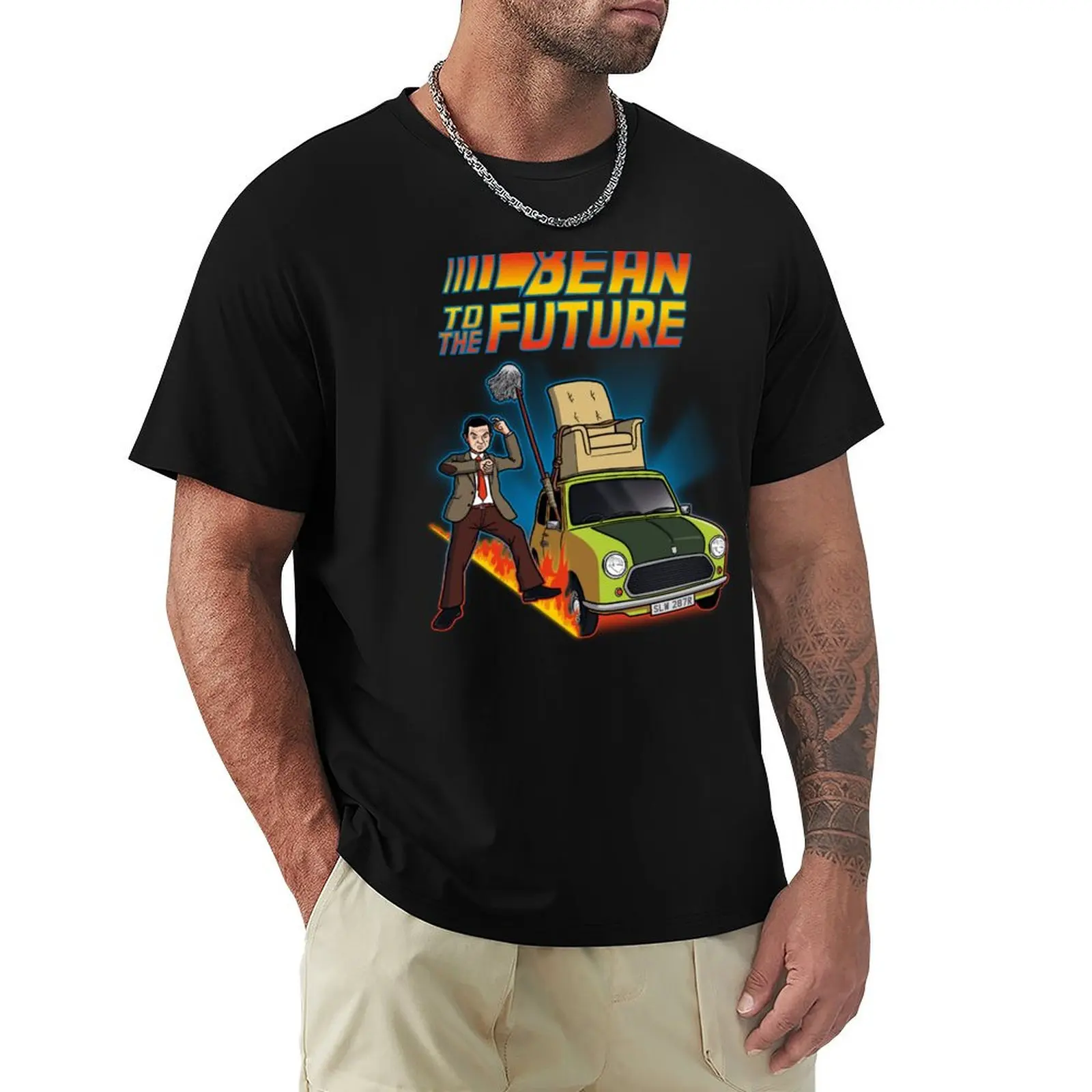 

Bean to the future T-Shirt hippie clothes quick drying oversized t shirts for men