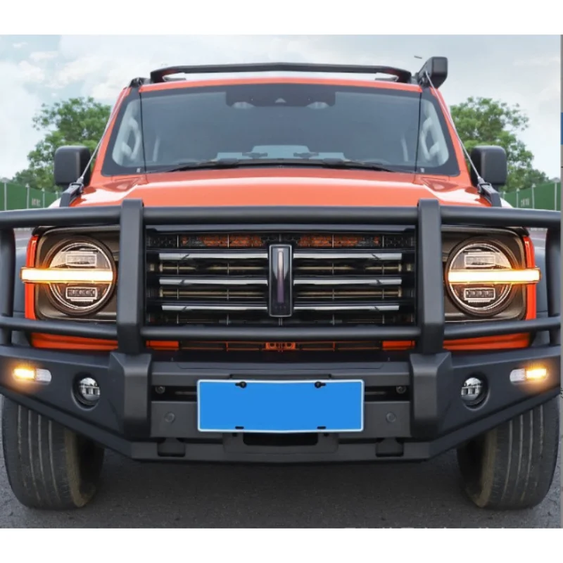 

Front Bumper with Fog Light Off-Road 4x4 for Tk 300 Body Accessories Manufacturer Hot-selling Aluminum Bullpen