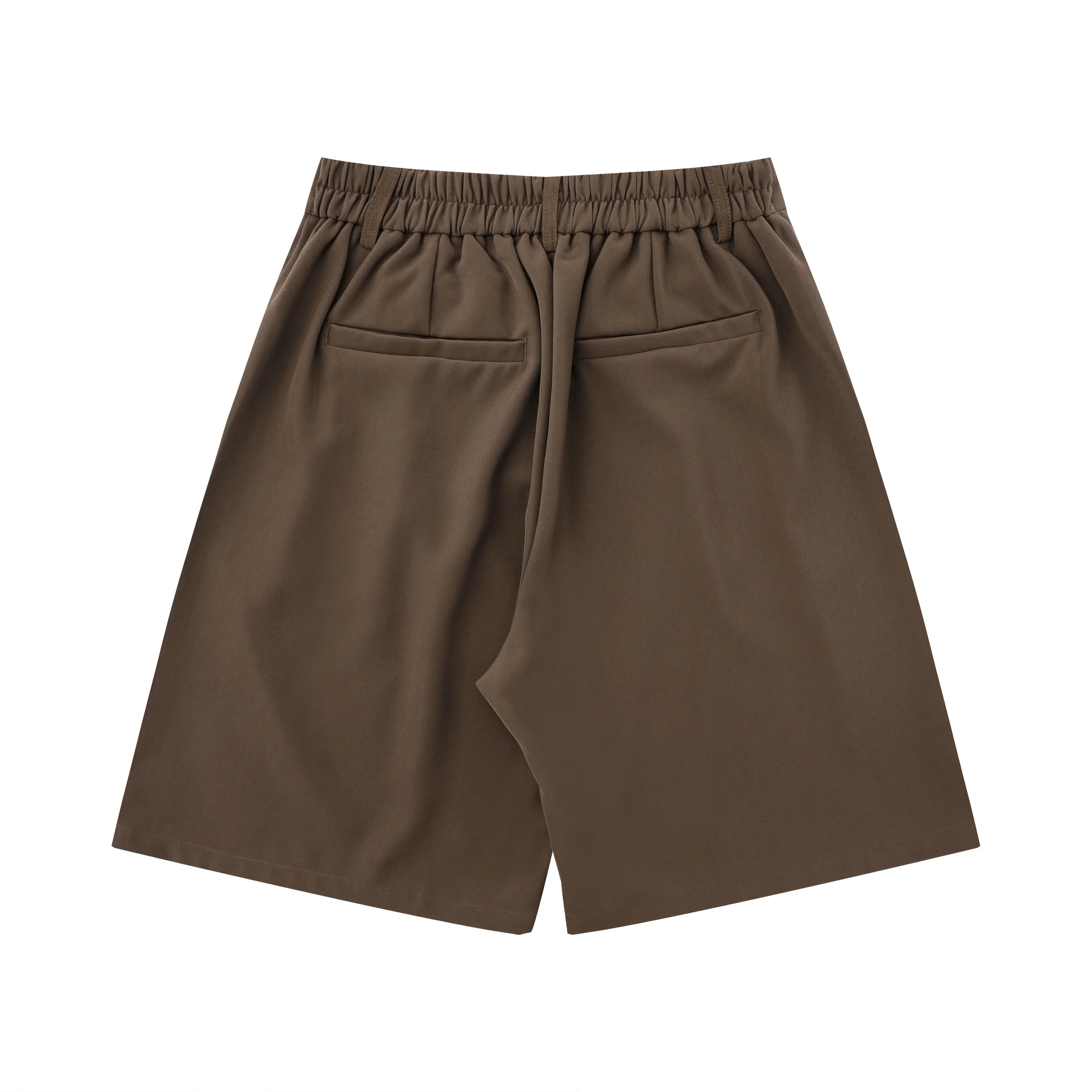 HTTAOSUP Retro Japanese Style Five-Point Men's Casual Pants Thin Summer Loose Shorts Versatile Polyester Leisure Trousers