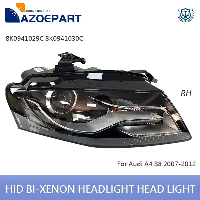 Faro anteriore HID Bi-Xenon per Audi A4 B8 2007 2008 2009 2010 2011 2012