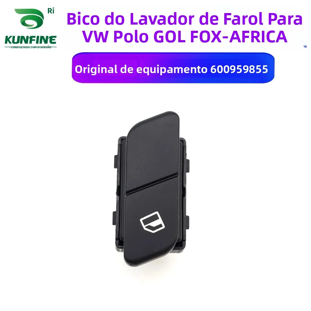 Botão do Interruptor do Vidro Elétrico Dianteiro Esquerdo para VW Polo GOL FOX-AFRICA PARATI - Peça NO. 6Q0959855
