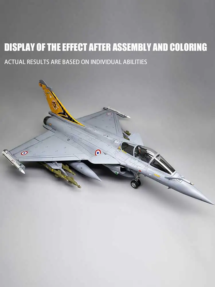 Kit DIY Assembleia Academy Modelo, Rafale C, CE 1, 7, França, 2012 ', 48