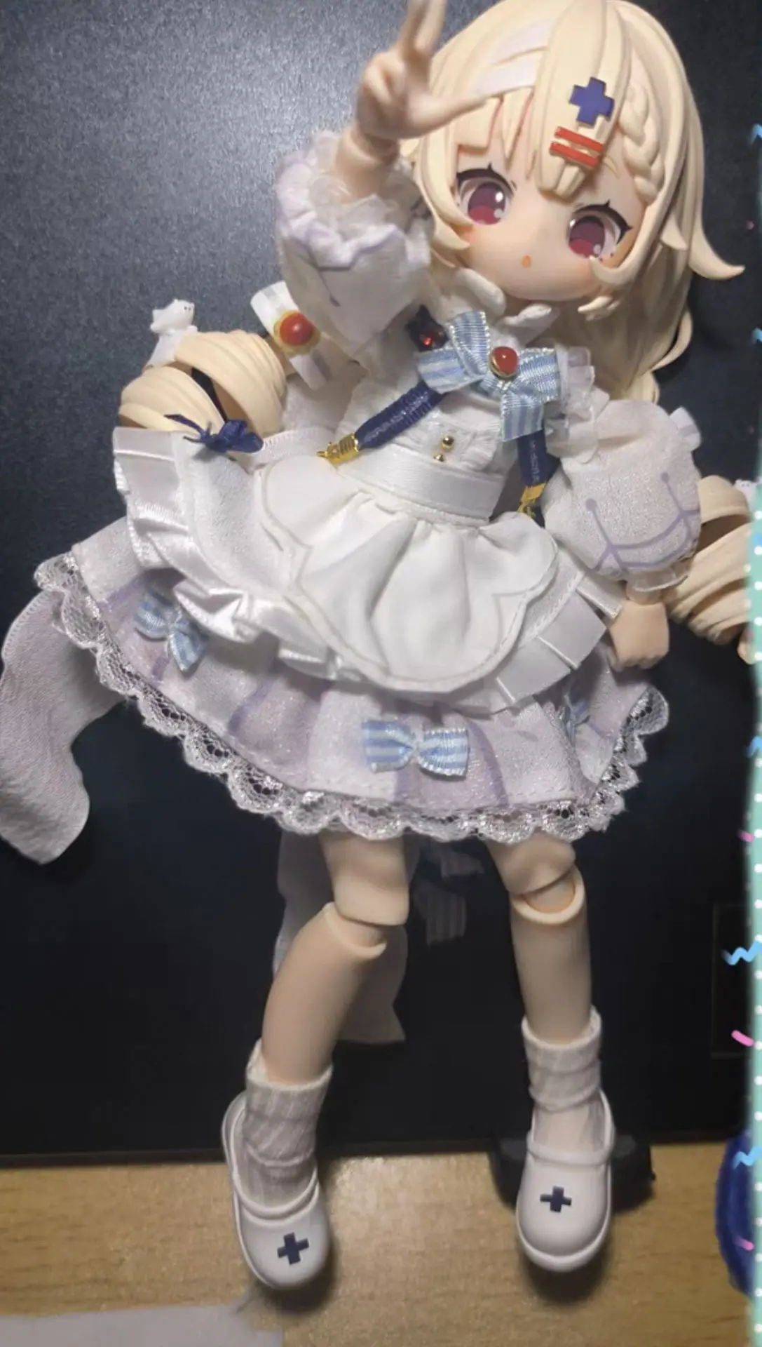 Wanmeng Sugary Dessert fête mobile huit points poupée boîte aveugle jouet Figurine pour les filles exquis ornement de bureau cadeau d'intérêt