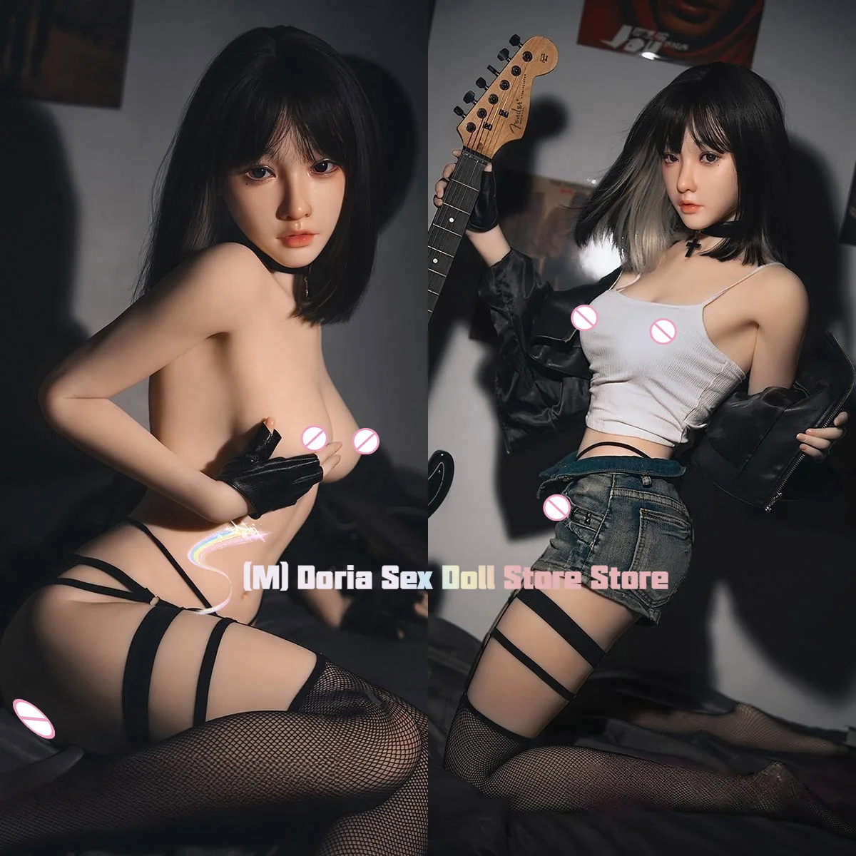 ตุ๊กตาขนาดเท่าคนจริง รุ่นใหม่ล่าสุด 18+ สามารถสอดใส่ได้สามช่อง ได้แก่ ปาก, ช่องคลอด, ทวารหนัก, ตุ๊กตาเซ็กซี่, หน้าอกใหญ่เนียนนุ่ม และ b