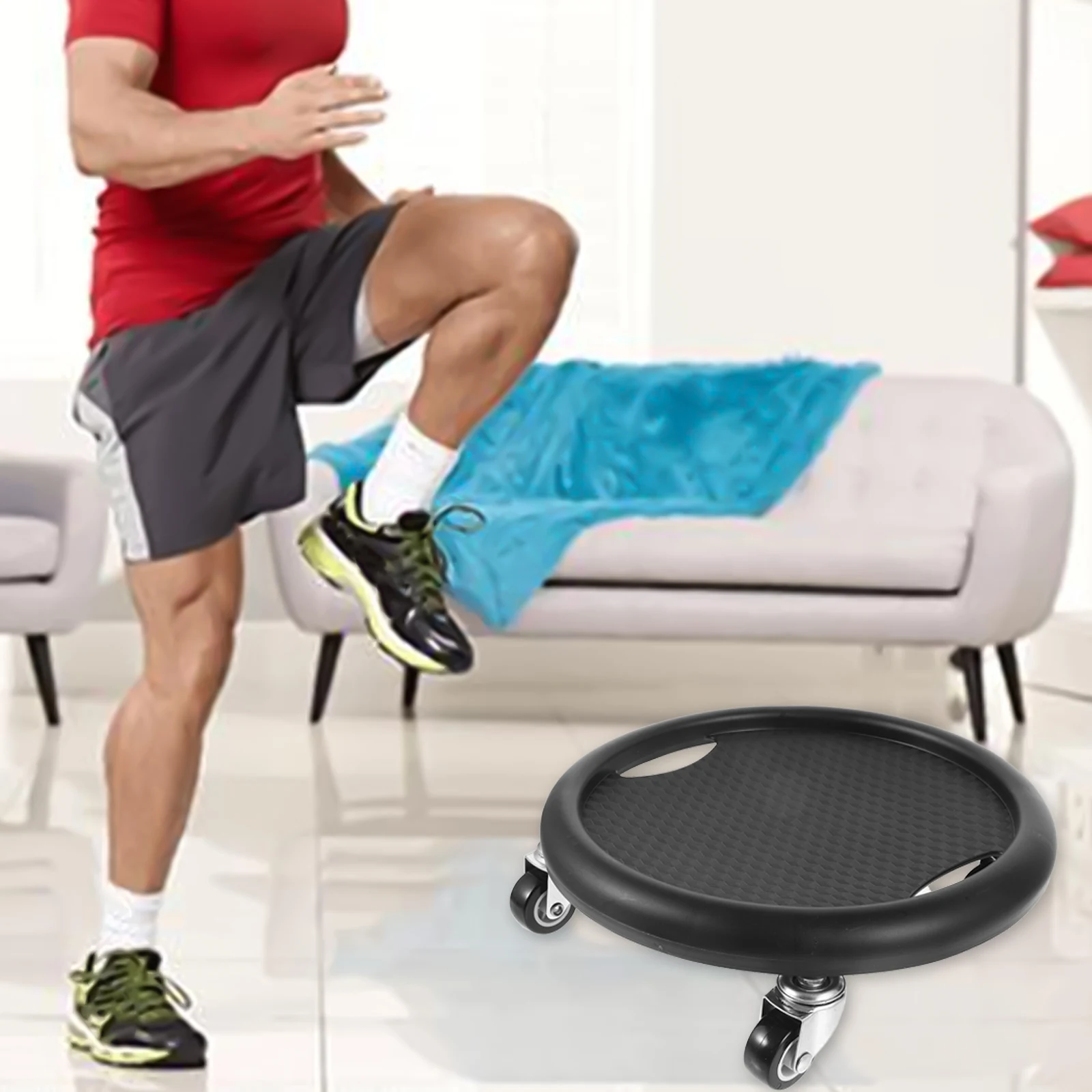 

1 Set Abdominal Training Disc Fitness Sliding Plate Silent Portable Exercise Slider Core Strengthening Workout Equipment Discs