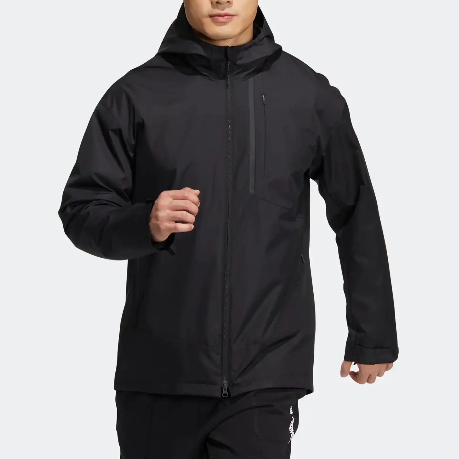 Adidas genuine autumn and winter new men's sports and fitness two-piece jacket set HR5245