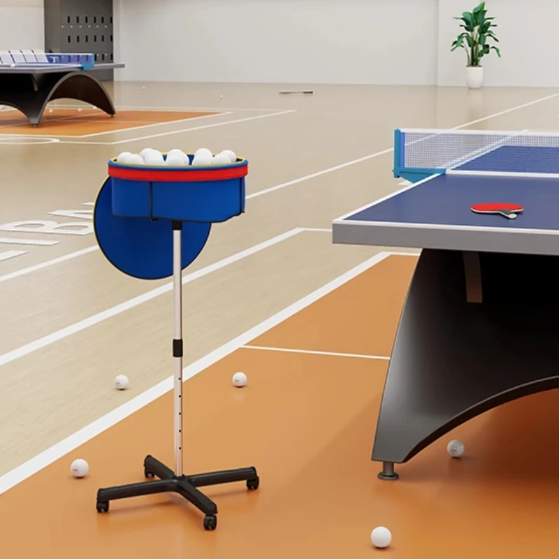 Movable Table Tennis Multi Ball Basket Adjustable Table Tennis Collection Frame Large Capacity Training Box Portable Balls Parts