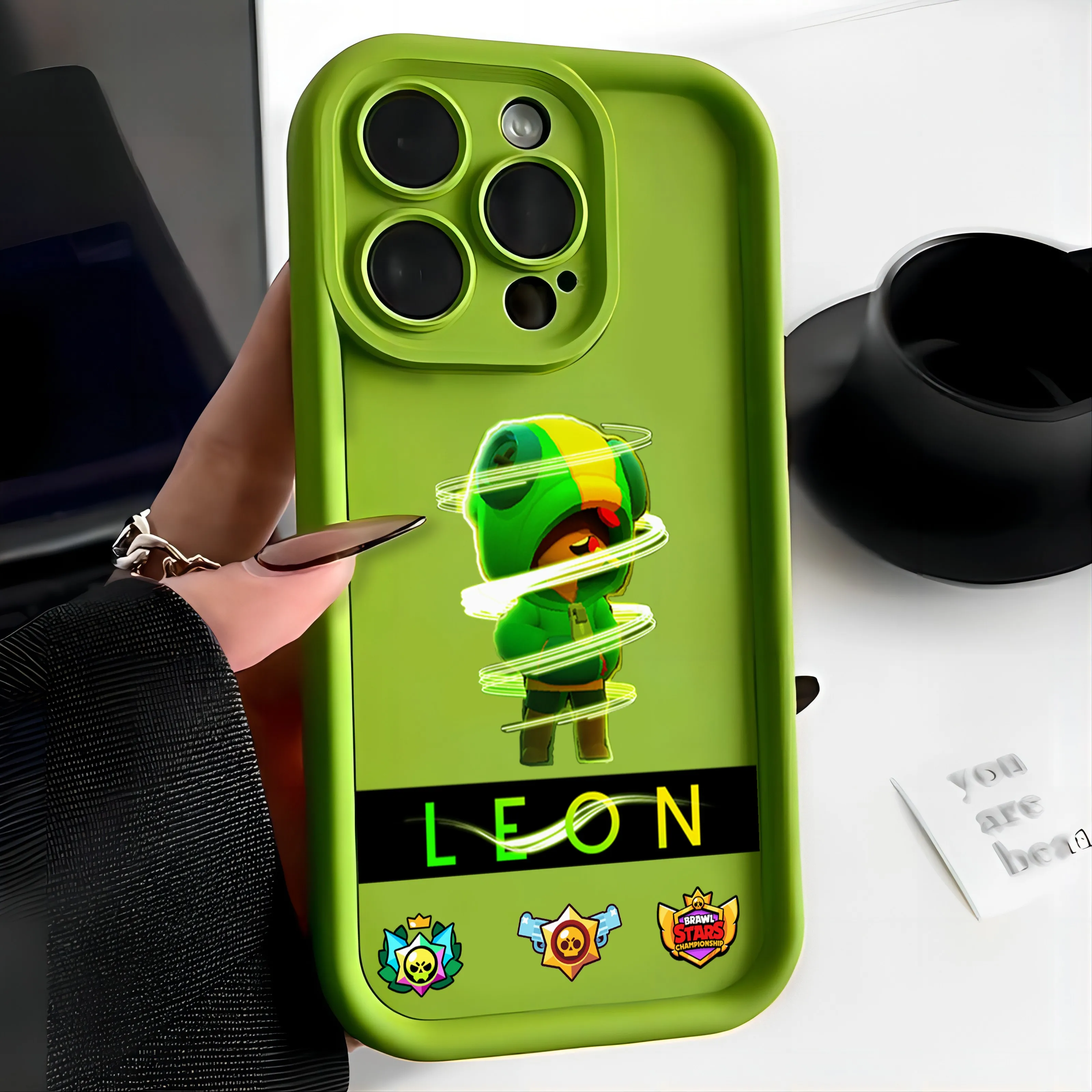 Cartoon Games stars Leons Hot Phone Case For iPhone 16 15 14 13 12 11 Mini Pro Max X XR XSMax 7 8 Plus SE20 Transparent Cover