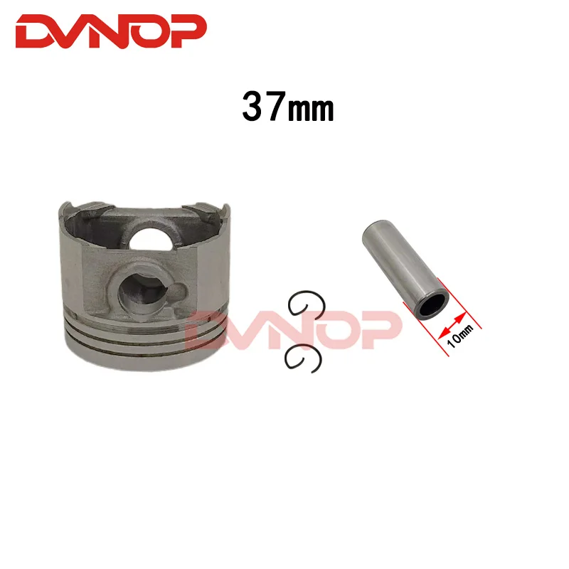 37mm Scooter piston and Ring for SYM MIO 50 Fiddle 2 Jet 4 Allo Cello 50cc AWA XS1P37QMA QJ50QT-18D12100-AMA-000 4-stroke art