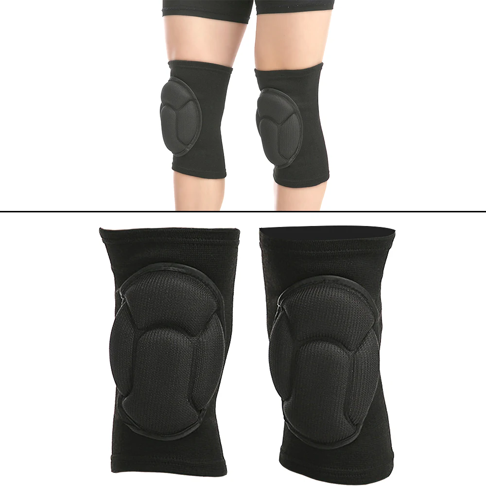 Cycling Knee Protector EVA Thick Protection Breathable Knee Guard Sports Sponge Kneepad Protective Gear Elbow Pads