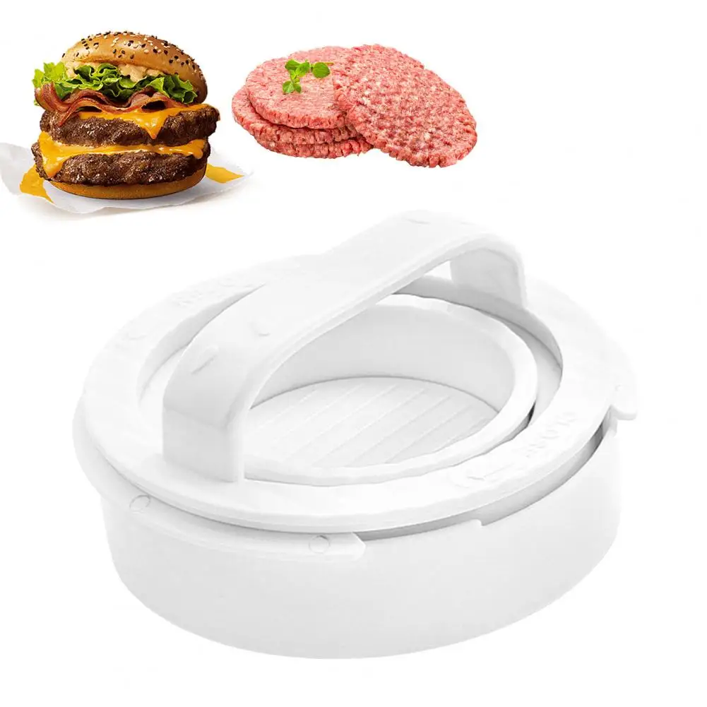 Ultimate Burger Helper Burger Press Patty Maker Slider Mold Stuffed Burger Cutter for Meat Veggie Multi-functional Hamburger