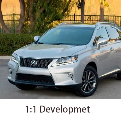 Rx270 2009-11 Upgrade naar Rx350 voor lx Body Kit Upgrade naar Rx350 2013 Voorbumper Koplamp