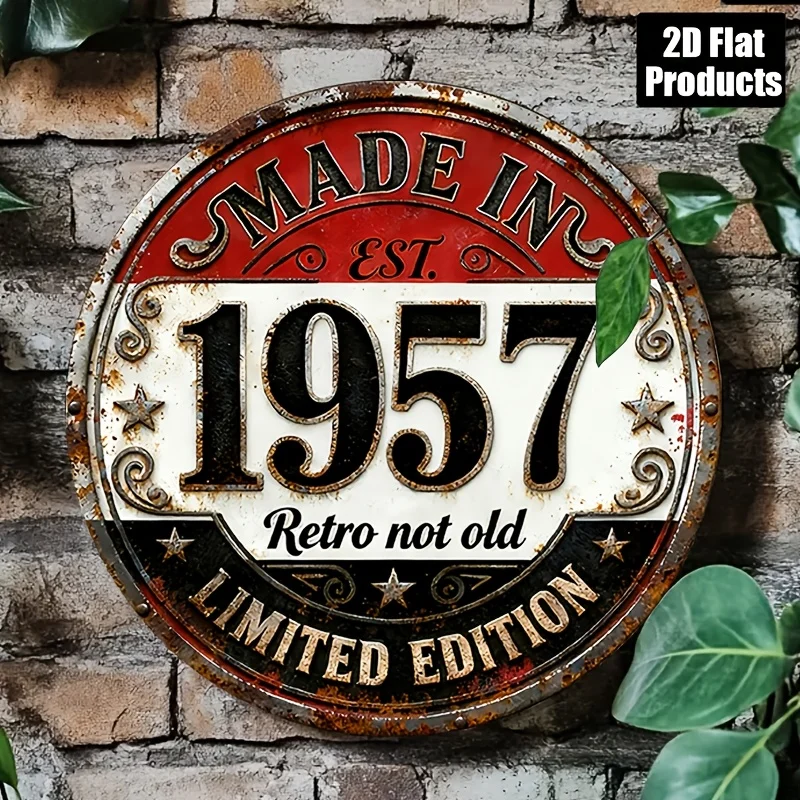 2D Flat - 1pc Vintage 2D Flat 