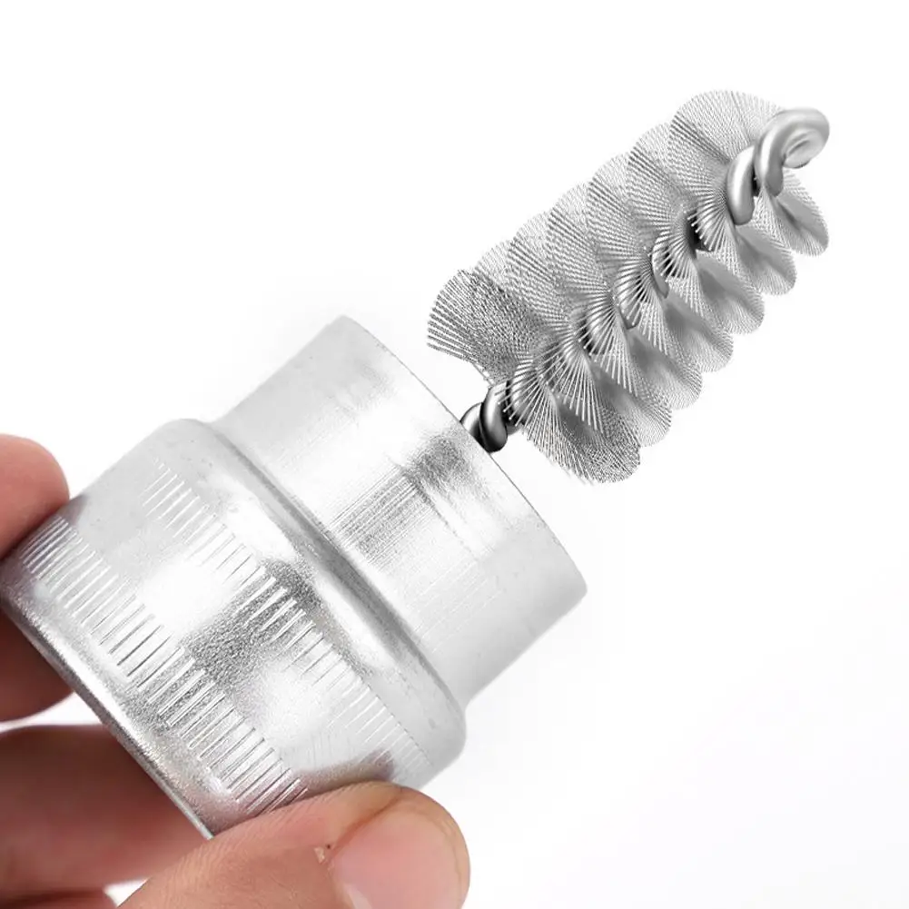 

Щетка для проволоки клемм автомобильного аккумулятора, очиститель столба, грязь, коррозия, щетки для чистки автомобиля, проволочные инструменты, щетка S Z4J5